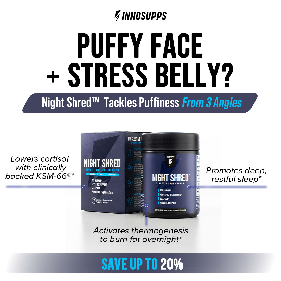 Inno Supps Night Shred Facebook ad
