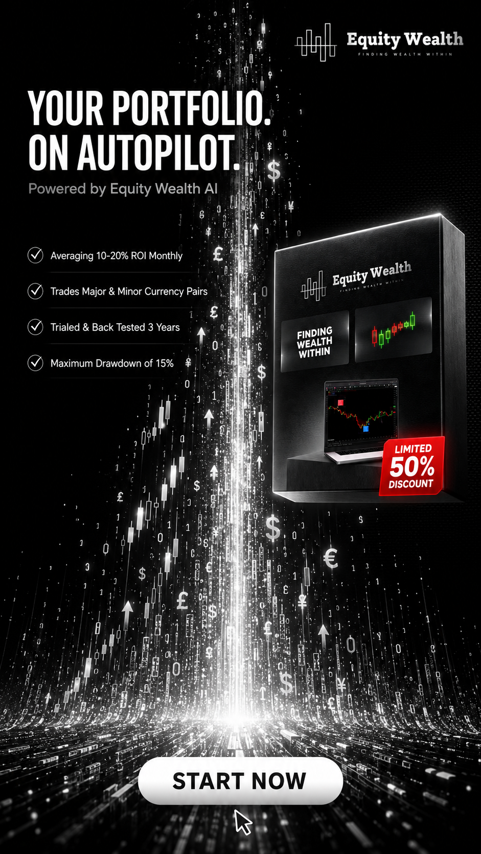 Equity Wealth Facebook ad: Join our group 100%