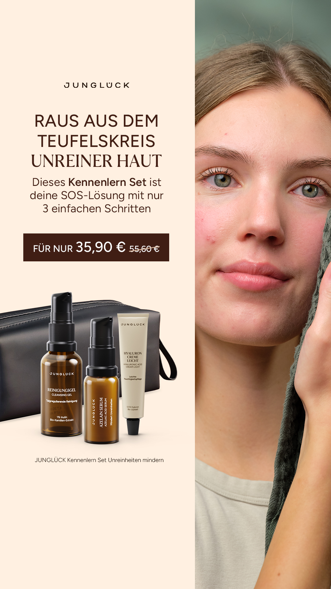 Junglück Facebook ad