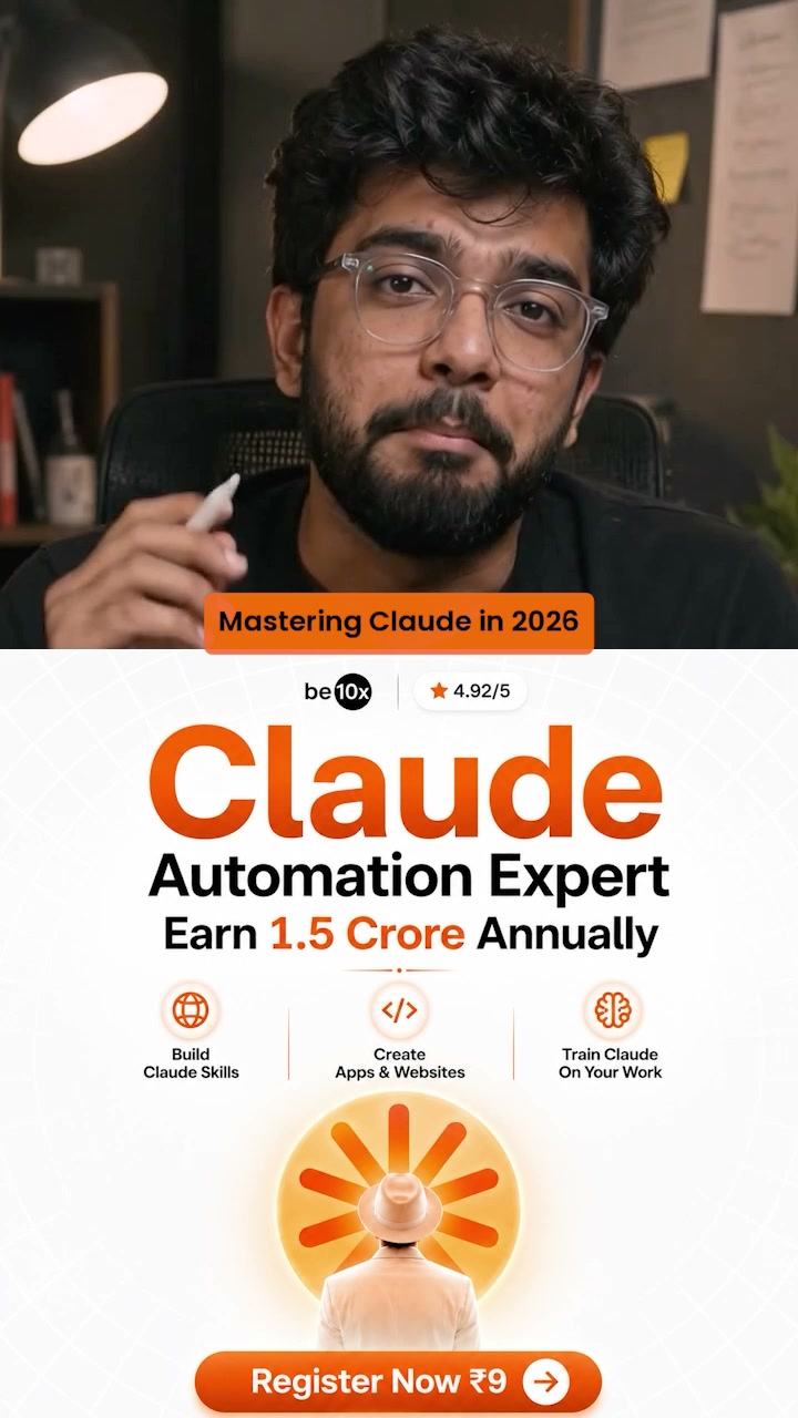 Be10XSkills Facebook ad: 3 Hours Live AI Tools Workshop