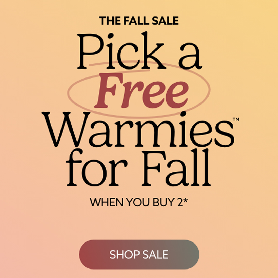 Warmies USA Facebook ad: Your Coziest Fall Deal