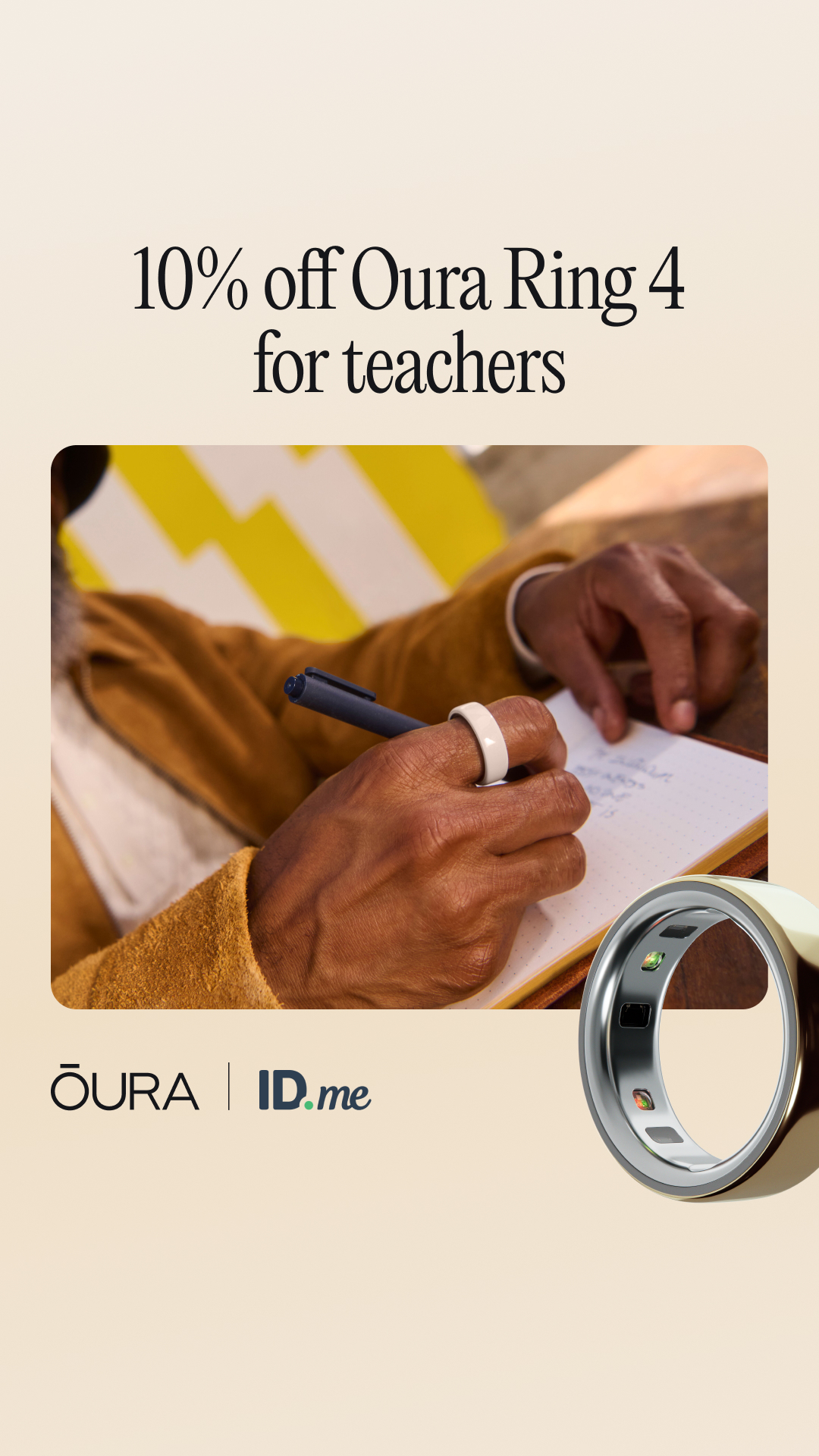 ŌURA Facebook ad