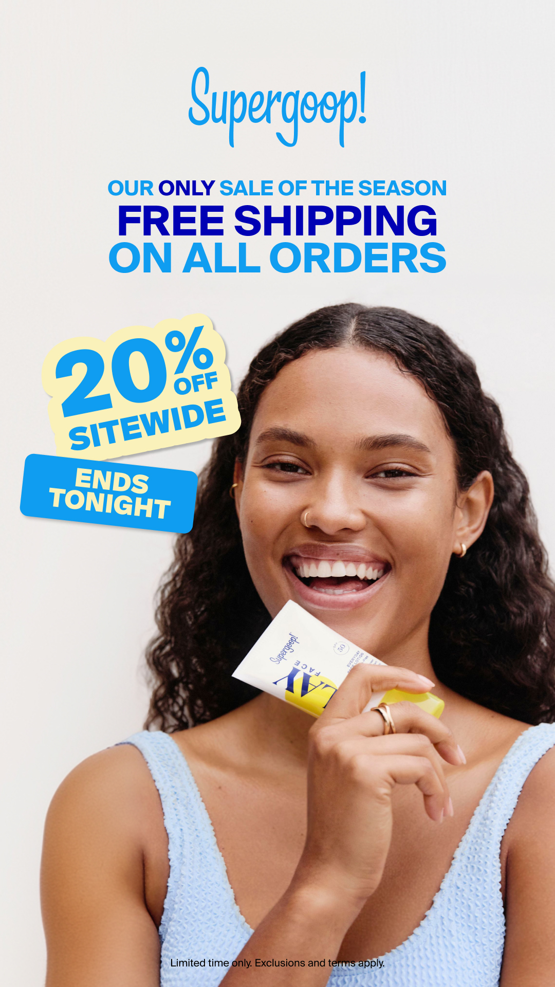 Supergoop Facebook ad