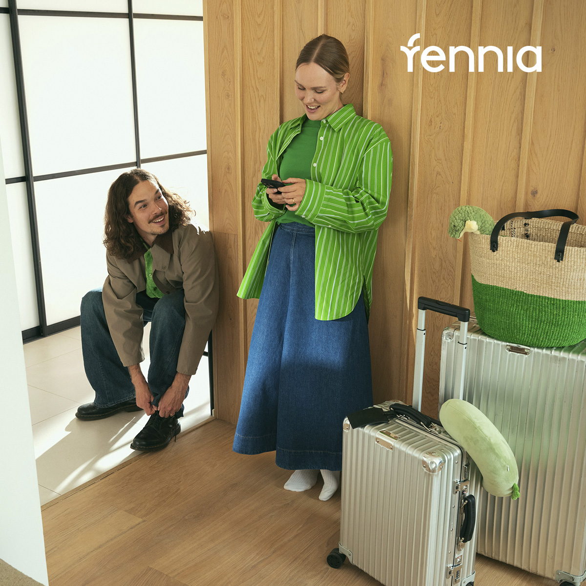 Fennia turvaa Facebook ad: Nyt on aika.