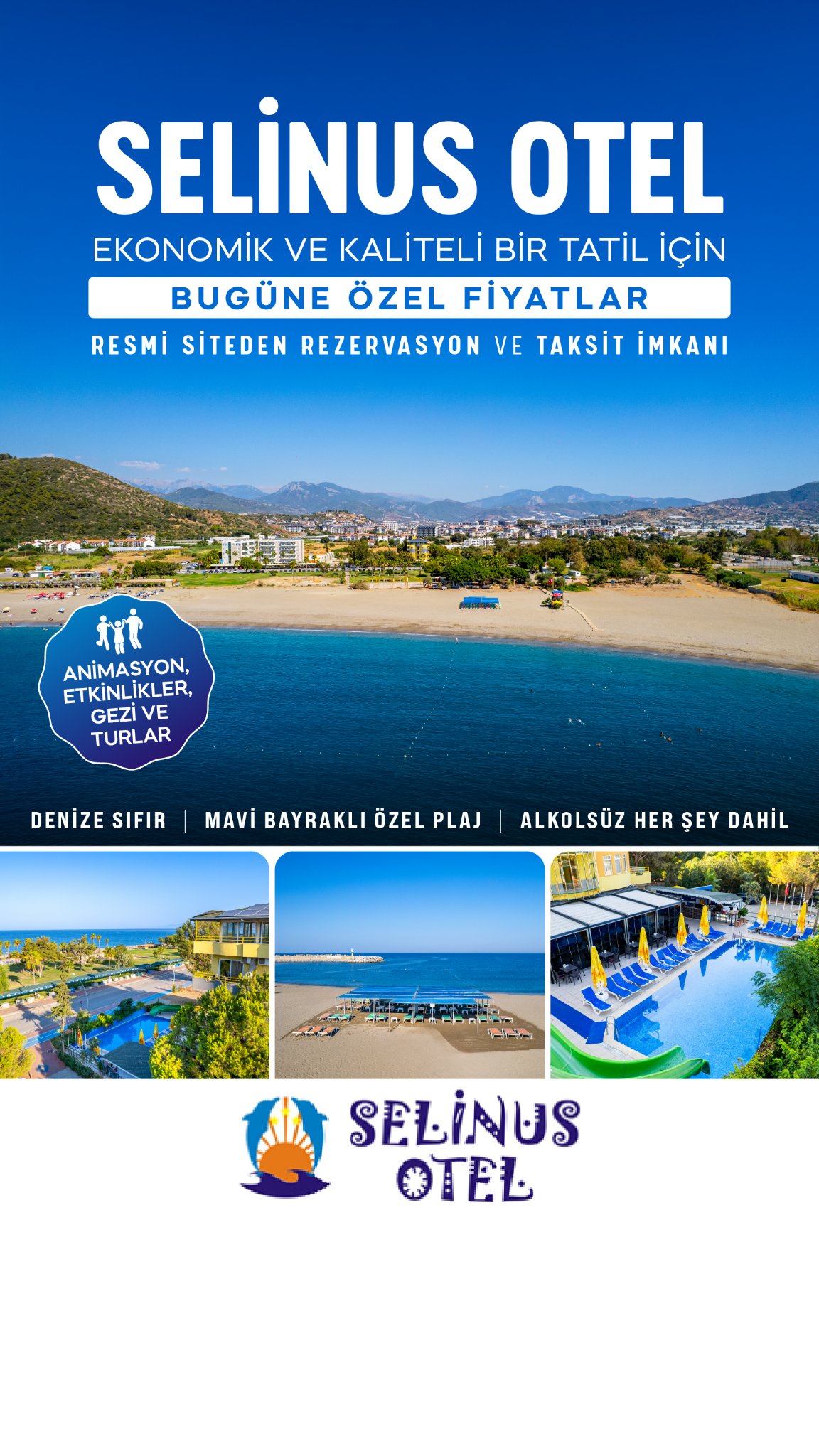 Selinus Beach Club Hotel Facebook ad from Mar 13, 2026