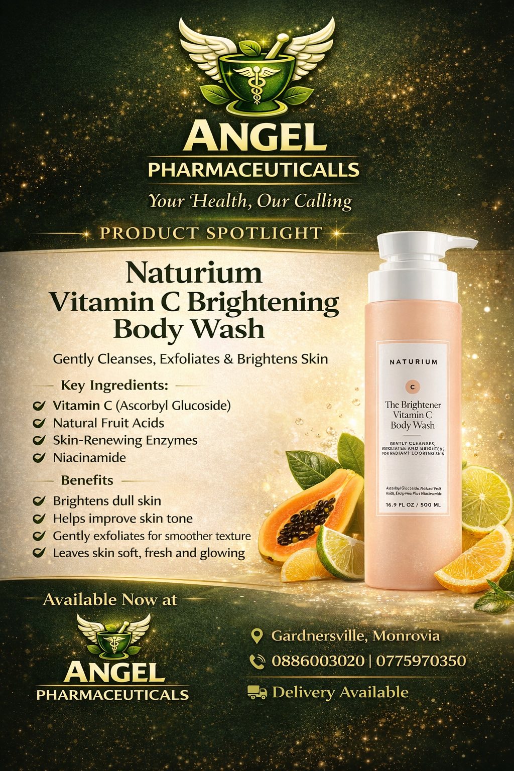 Angel Pharmaceuticals  Facebook ad