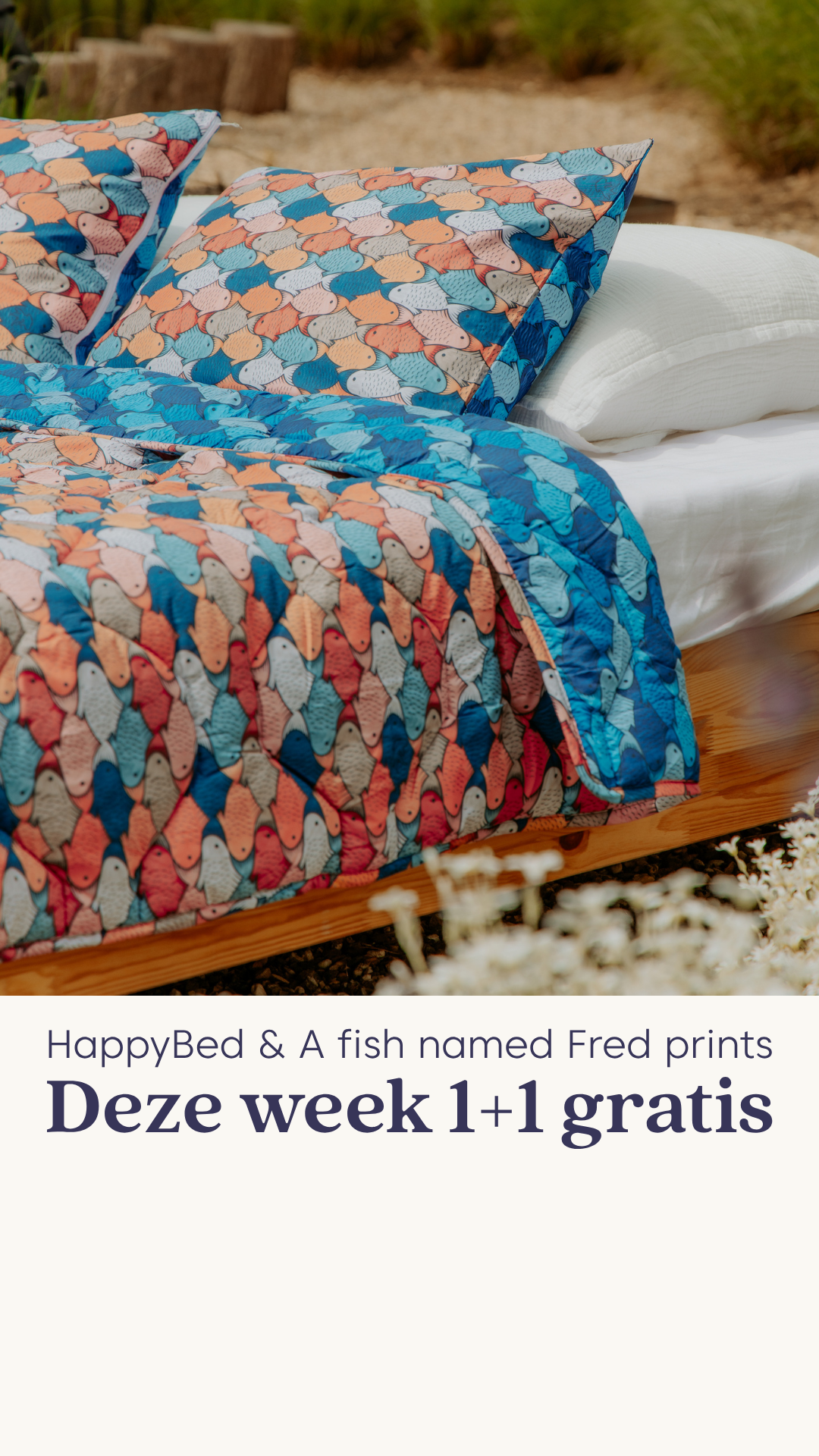 HappyBed Facebook ad