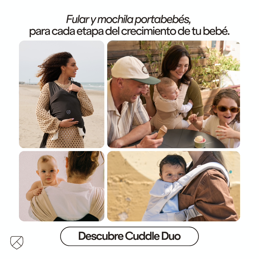 Koala Babycare Facebook ad: Cuddle Duo: juntos en cada etapa