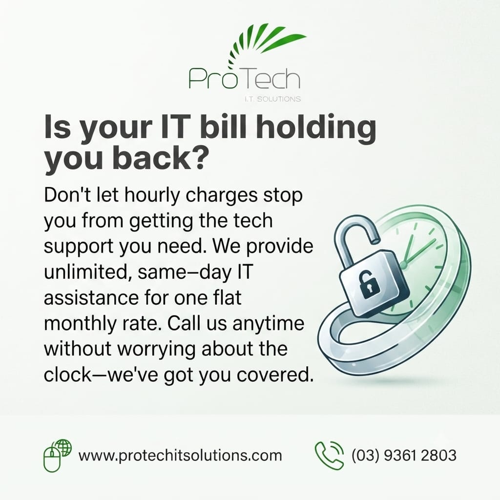 ProTech IT Solutions Facebook ad: Get Your Free Audit Today
