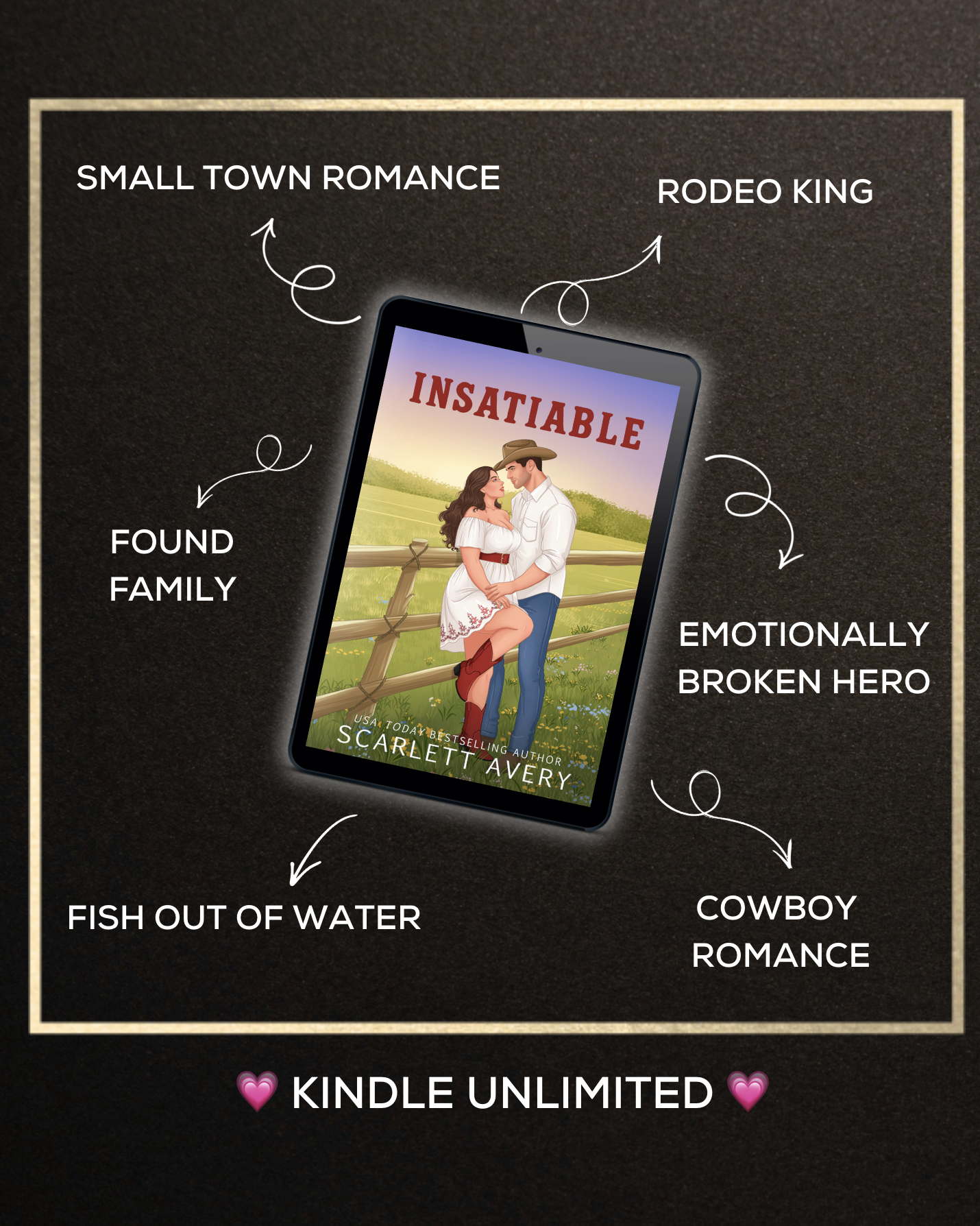 Scarlett Avery Romance Author Facebook ad