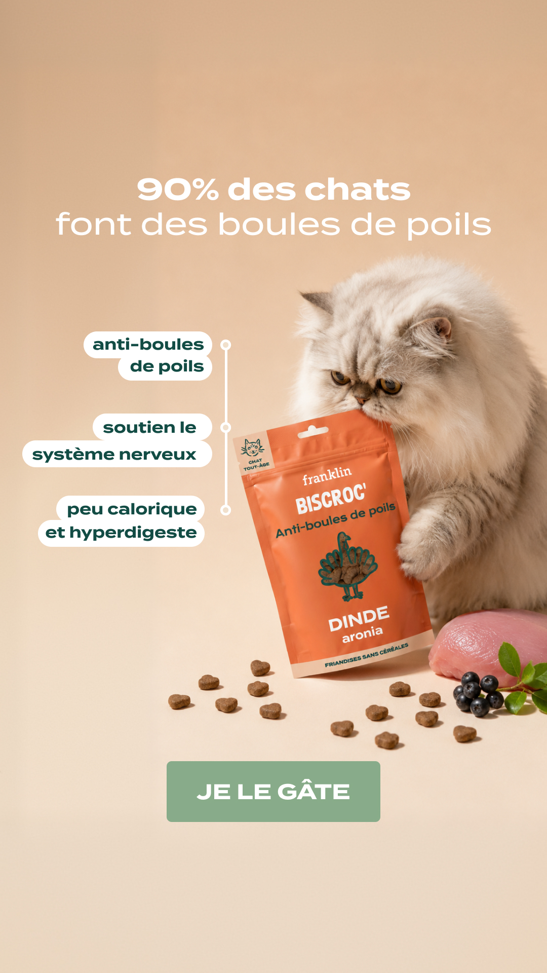 Franklin Pet Food Facebook ad