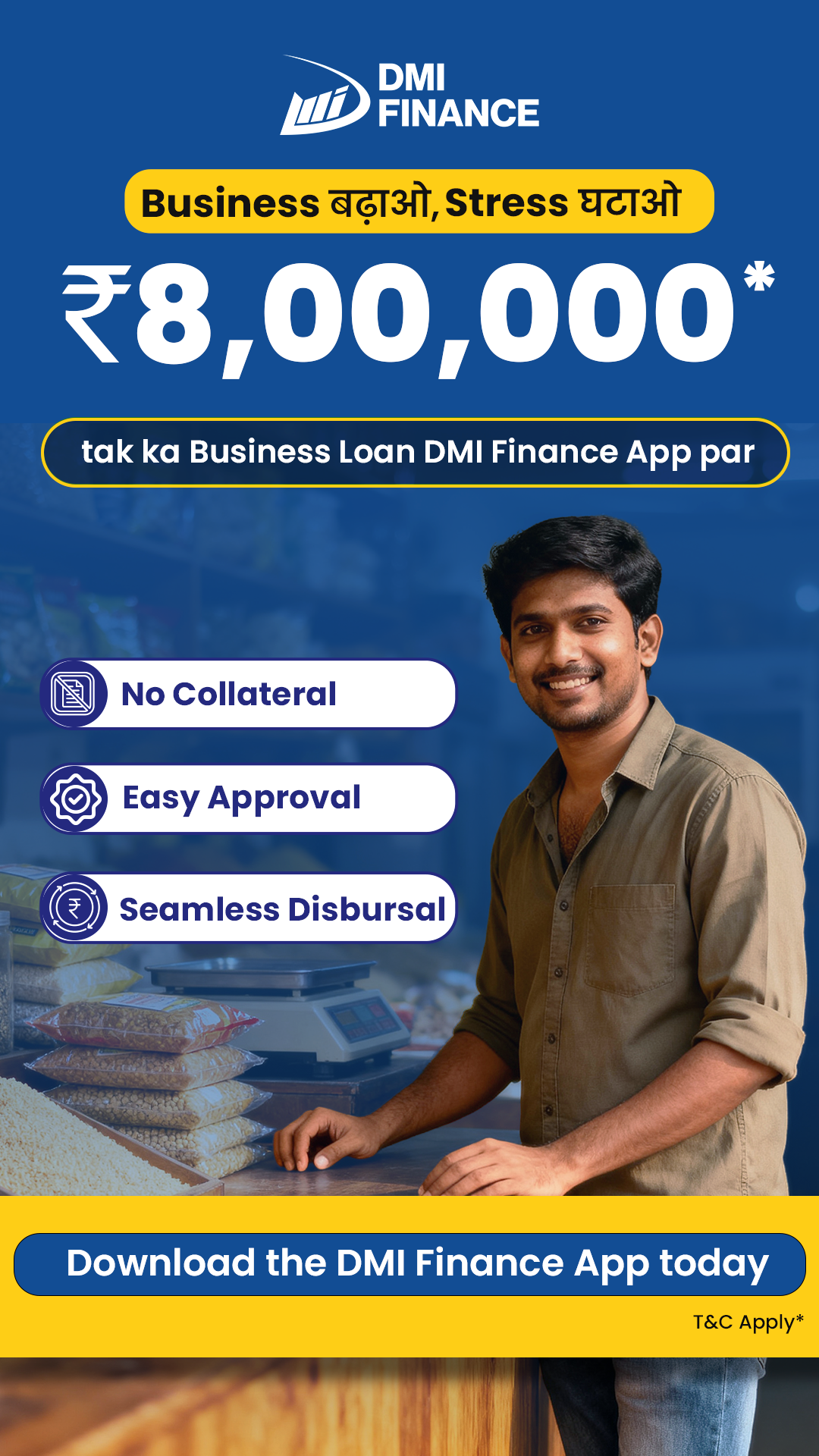 DMI Finance Facebook ad from Nov 18, 2025