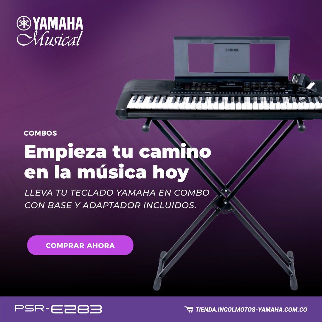 Yamaha Musical Colombia Facebook ad