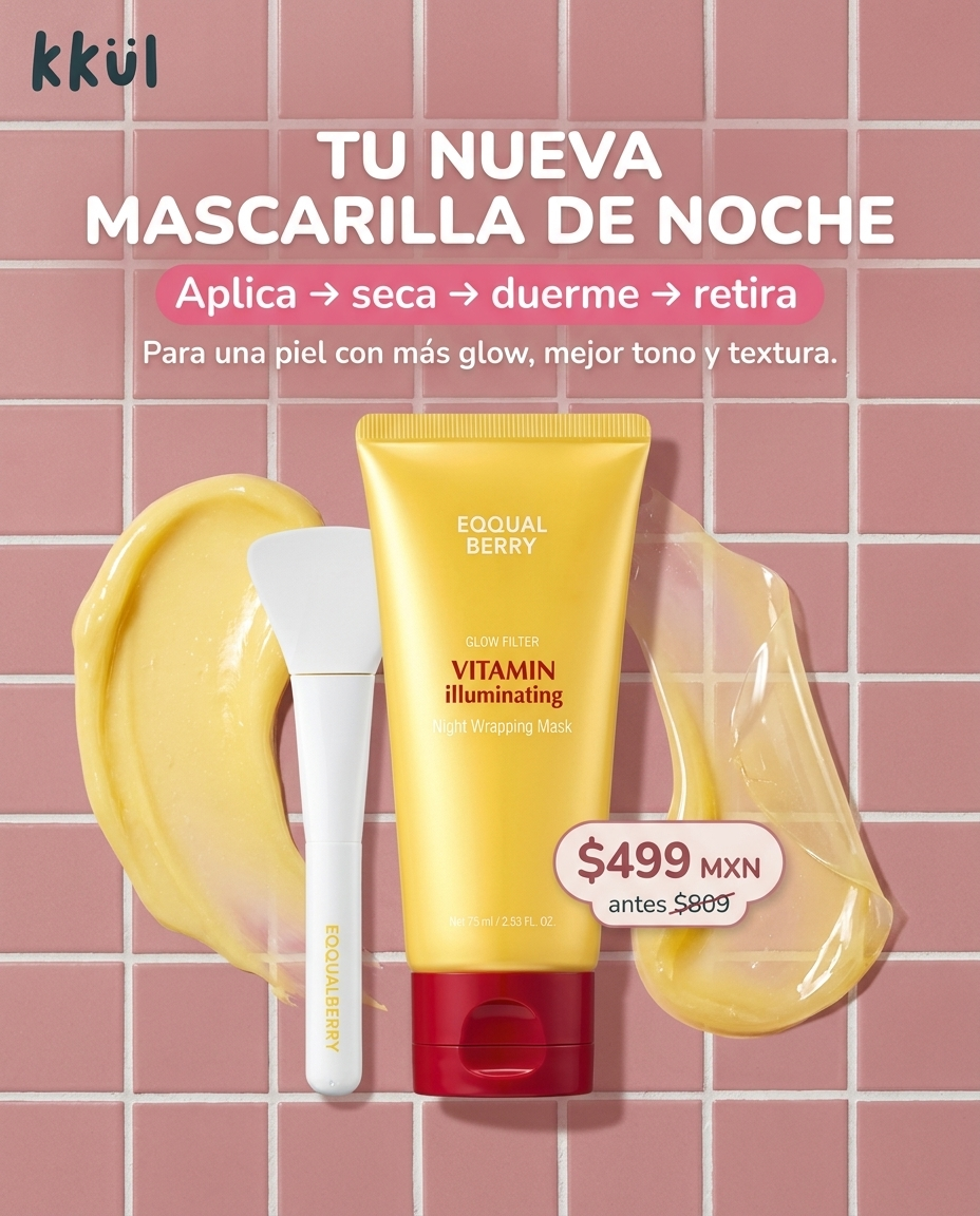 Tienda KKUL - K Beauty Facebook ad: Ahora a $499