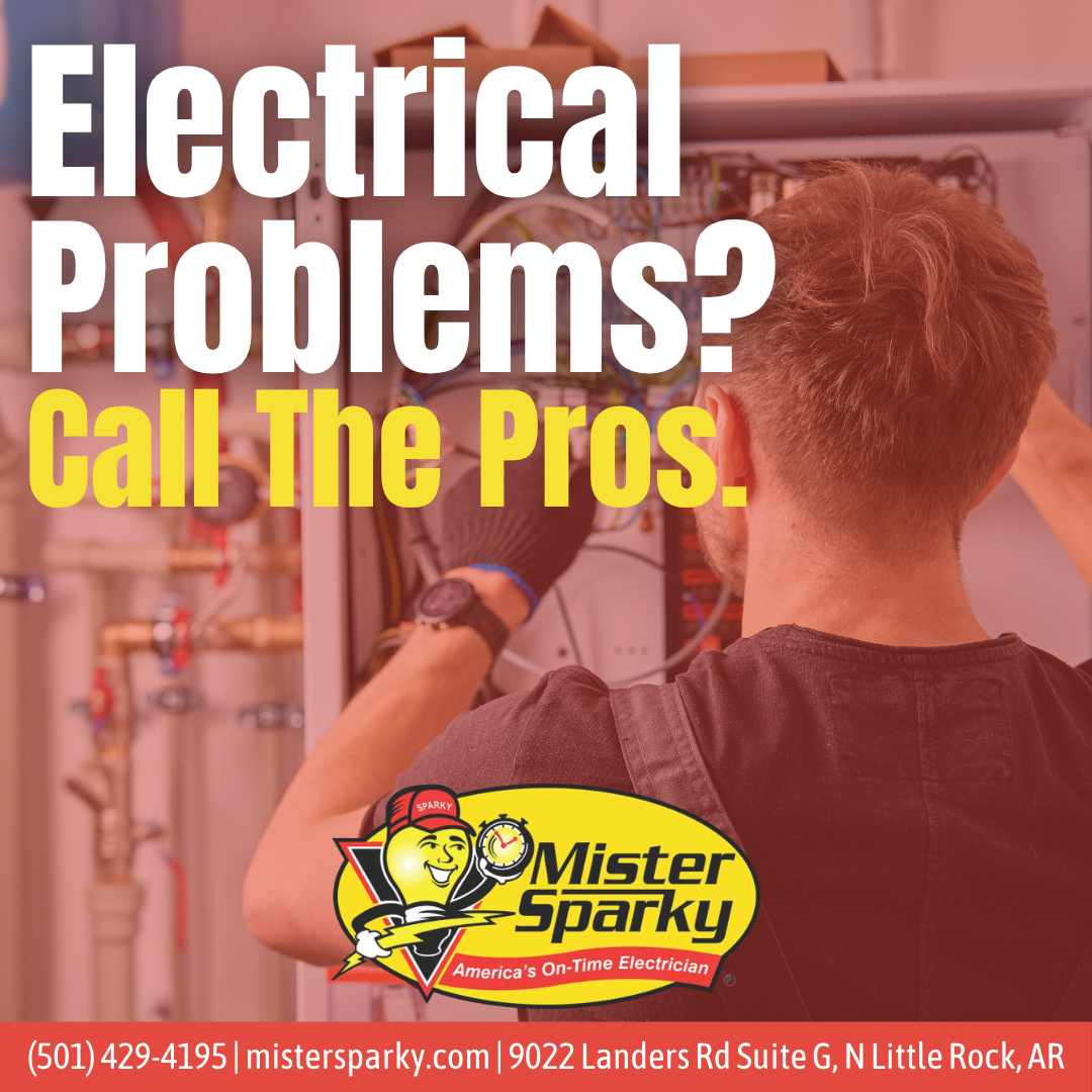 Little Rock City Lifestyle Facebook ad: From flickering lights to tripped breakers, Mister Sparky…