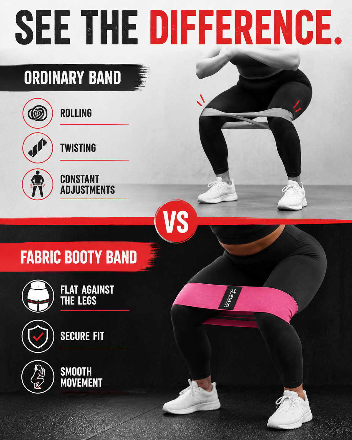 Flexi Muscles Facebook ad