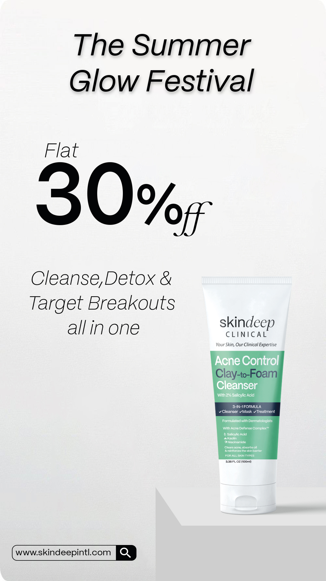 Skin Deep Facebook ad