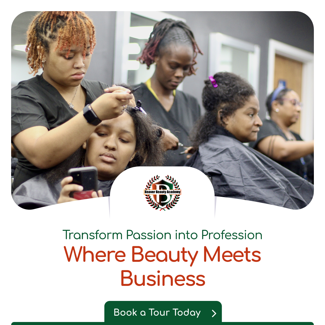 Beaver Beauty Academy Facebook ad: Unlock Your Beauty Potential at Beaver Beauty Academy!