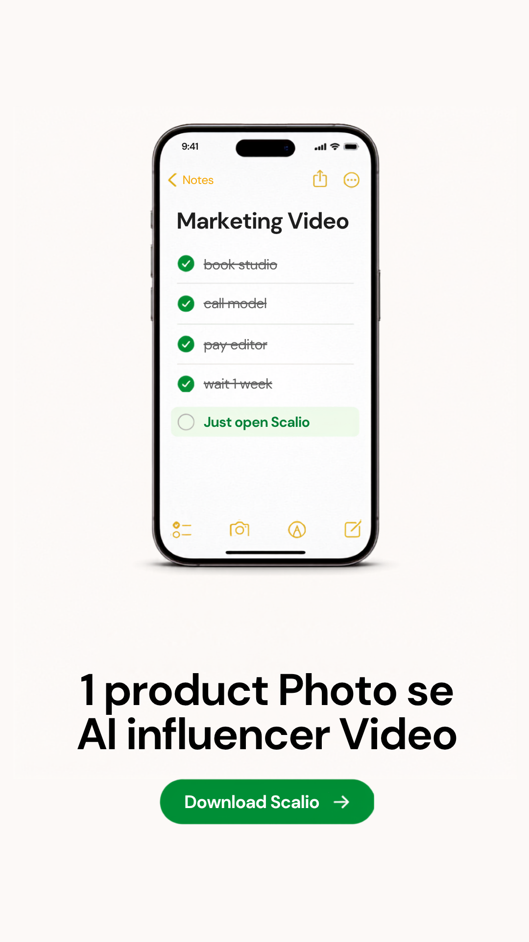 Scalio - AI Ad Maker Facebook ad