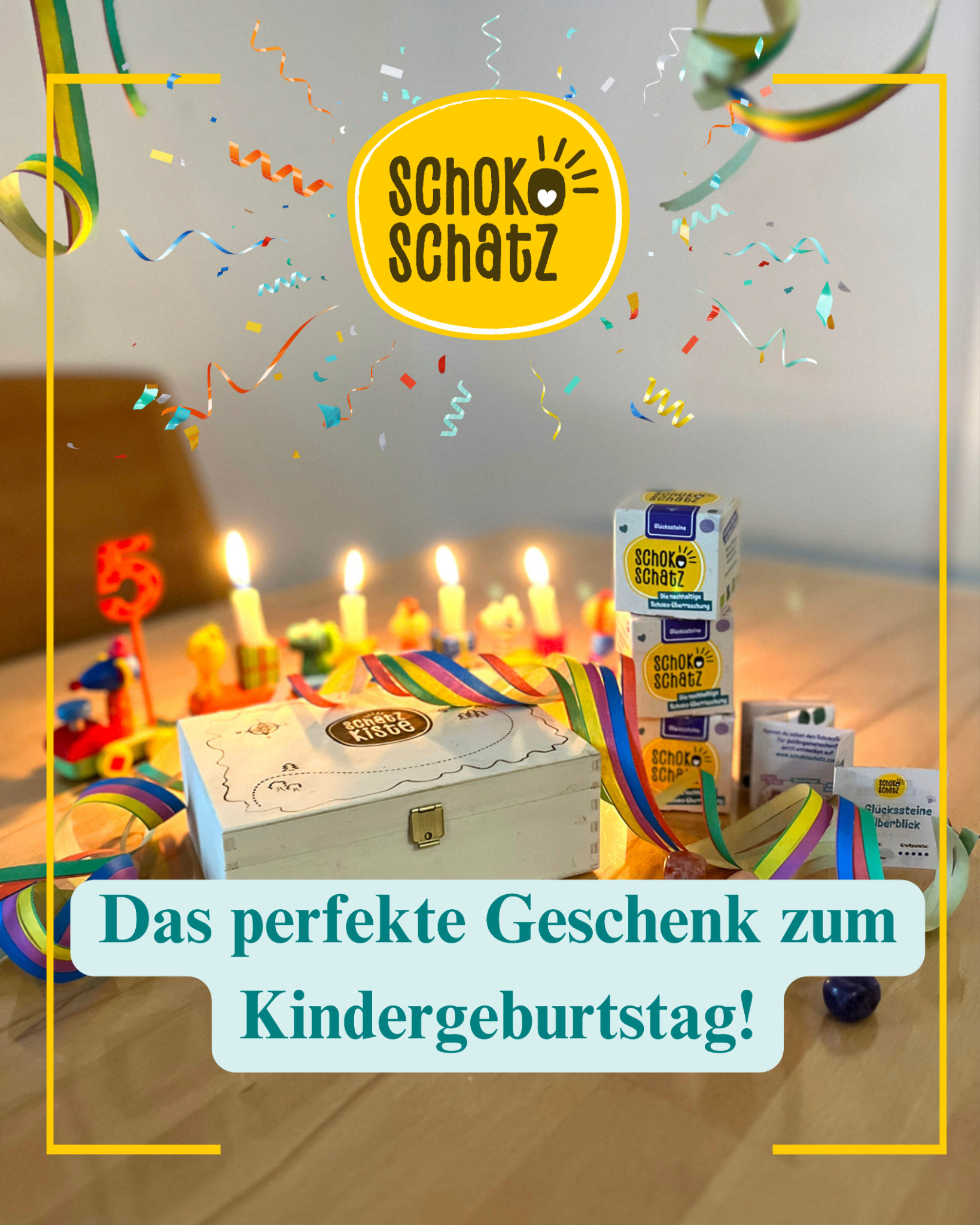 SchokoSchatz Facebook ad from Feb 16, 2026