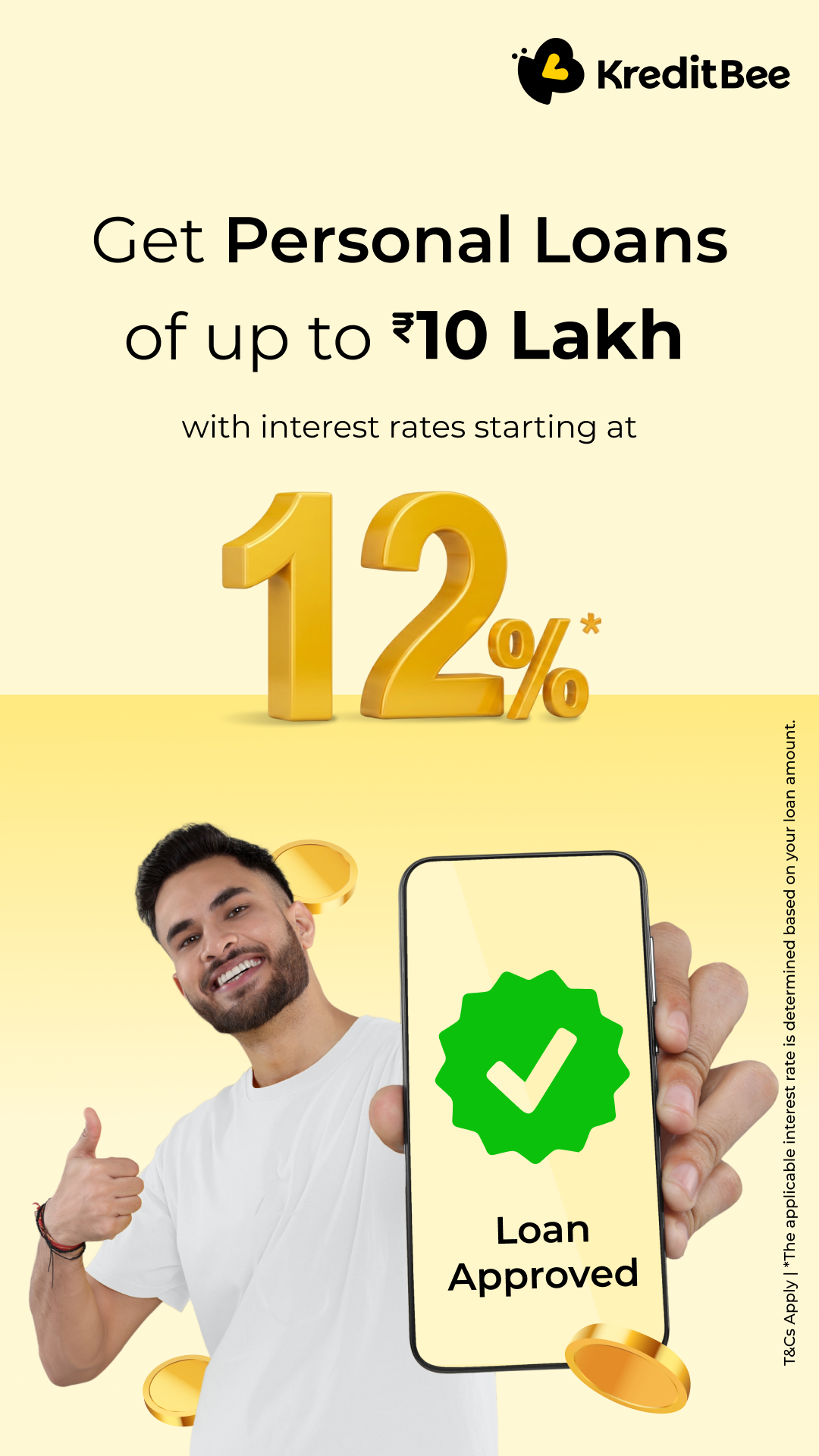 KreditBee Facebook ad