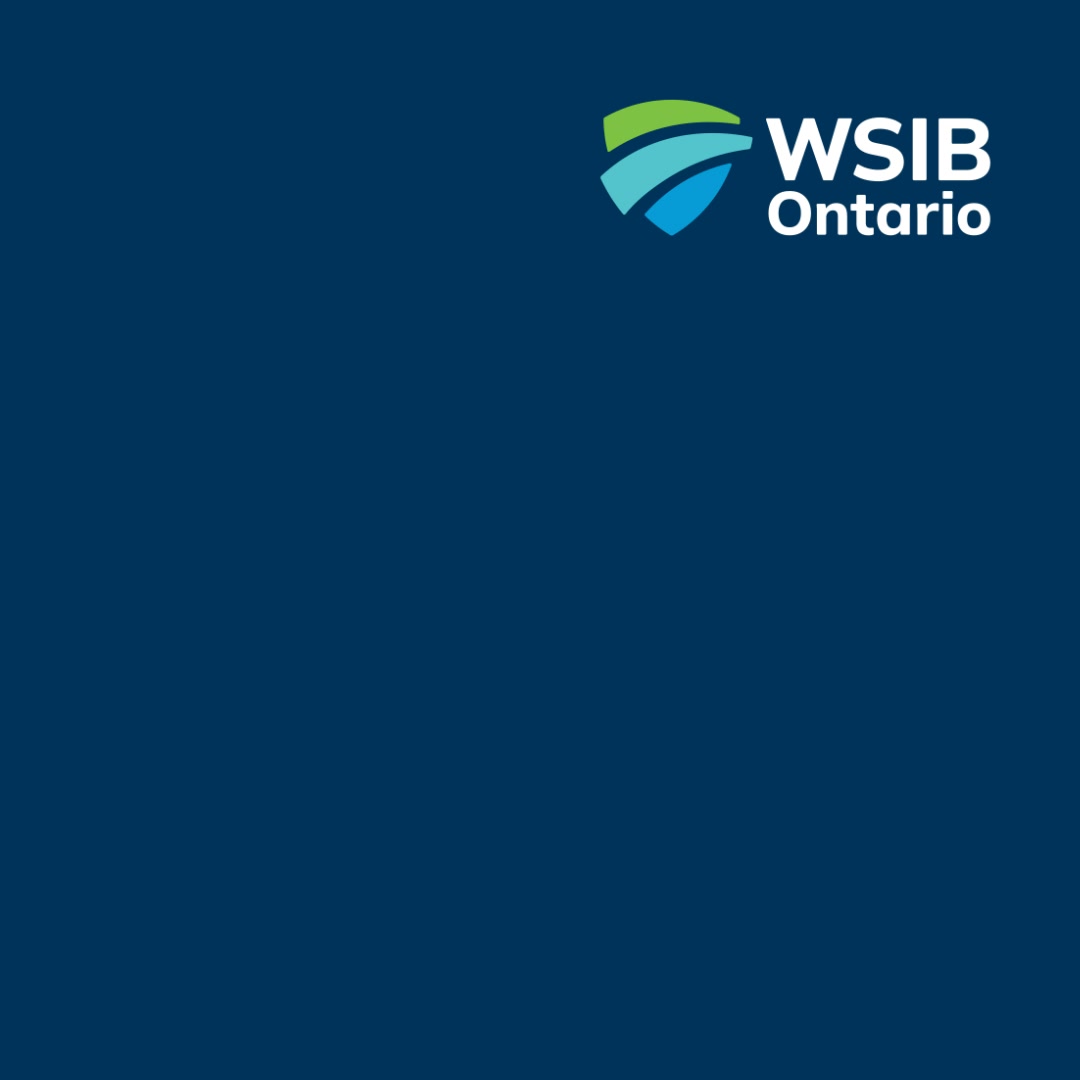 Workplace Safety and Insurance Board Facebook ad: Help is now right around the corner, with…