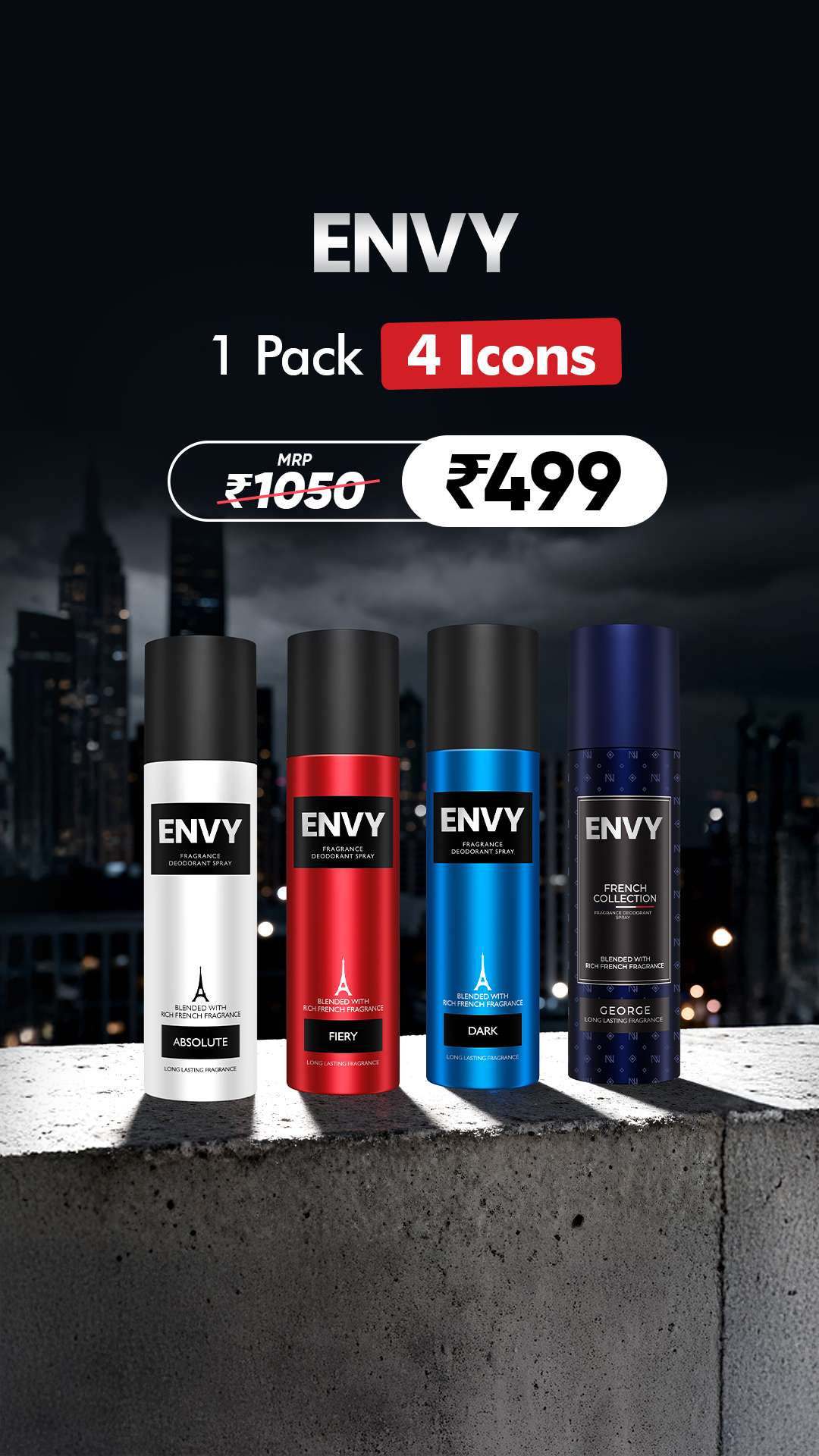 ENVY Perfume Facebook ad