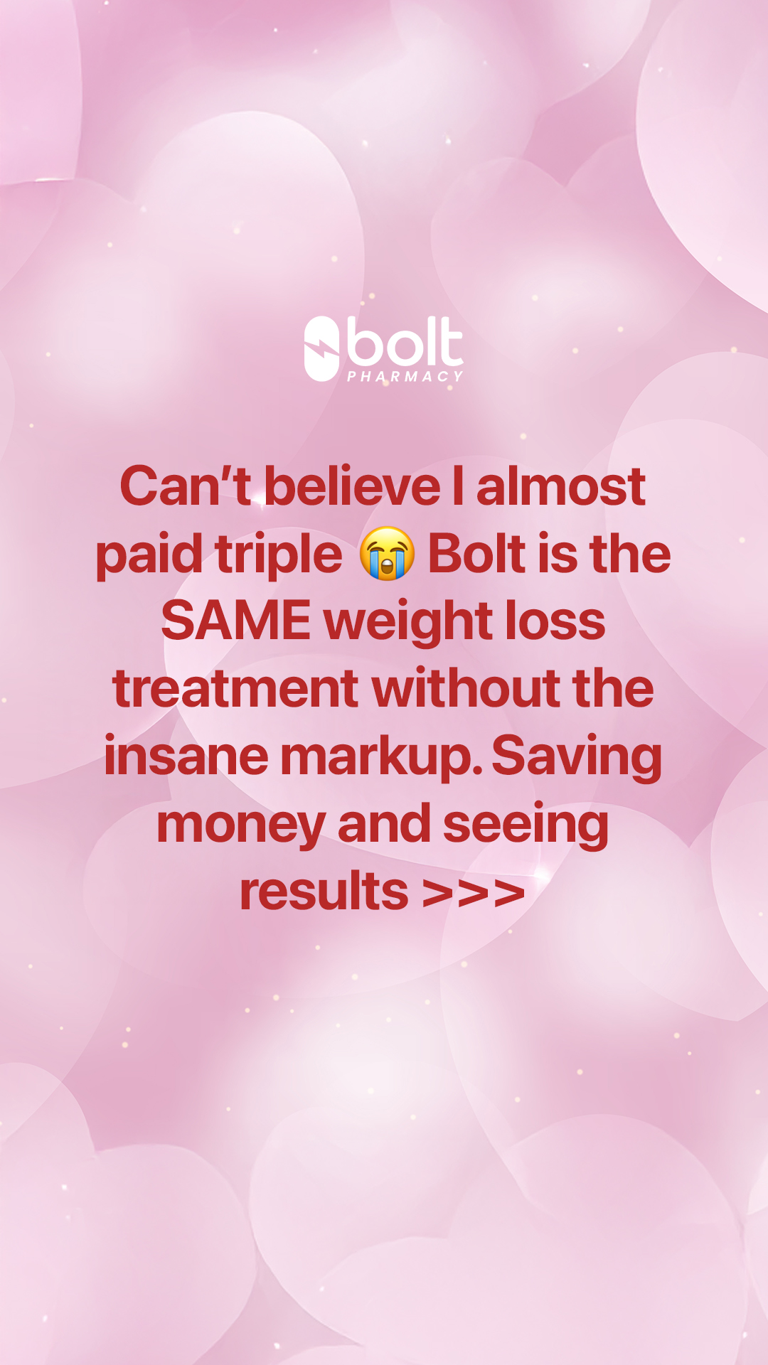 Bolt Pharmacy Facebook ad