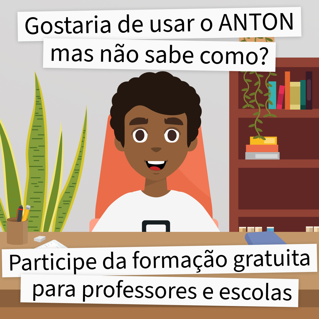 ANTON - O App educativo gratuito para a escola Facebook ad
