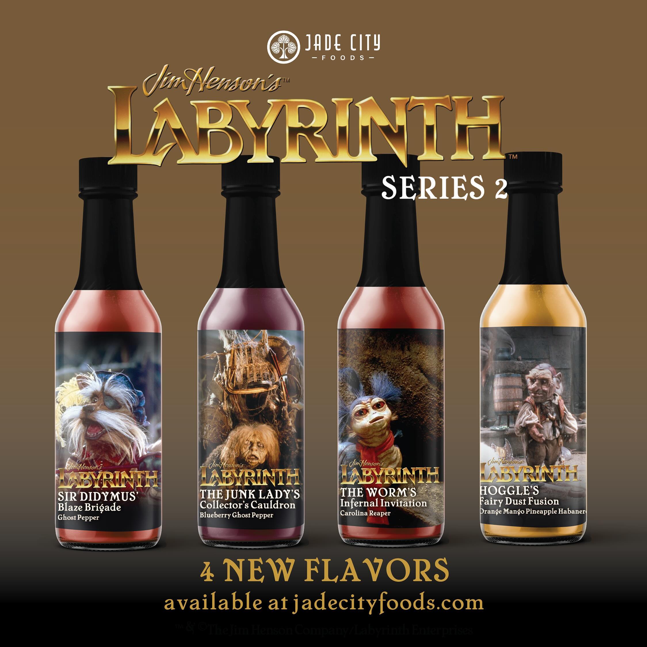 Jadecityfoods Facebook ad: @hensoncompany labyrinth hot sauce series 2 has arrived!