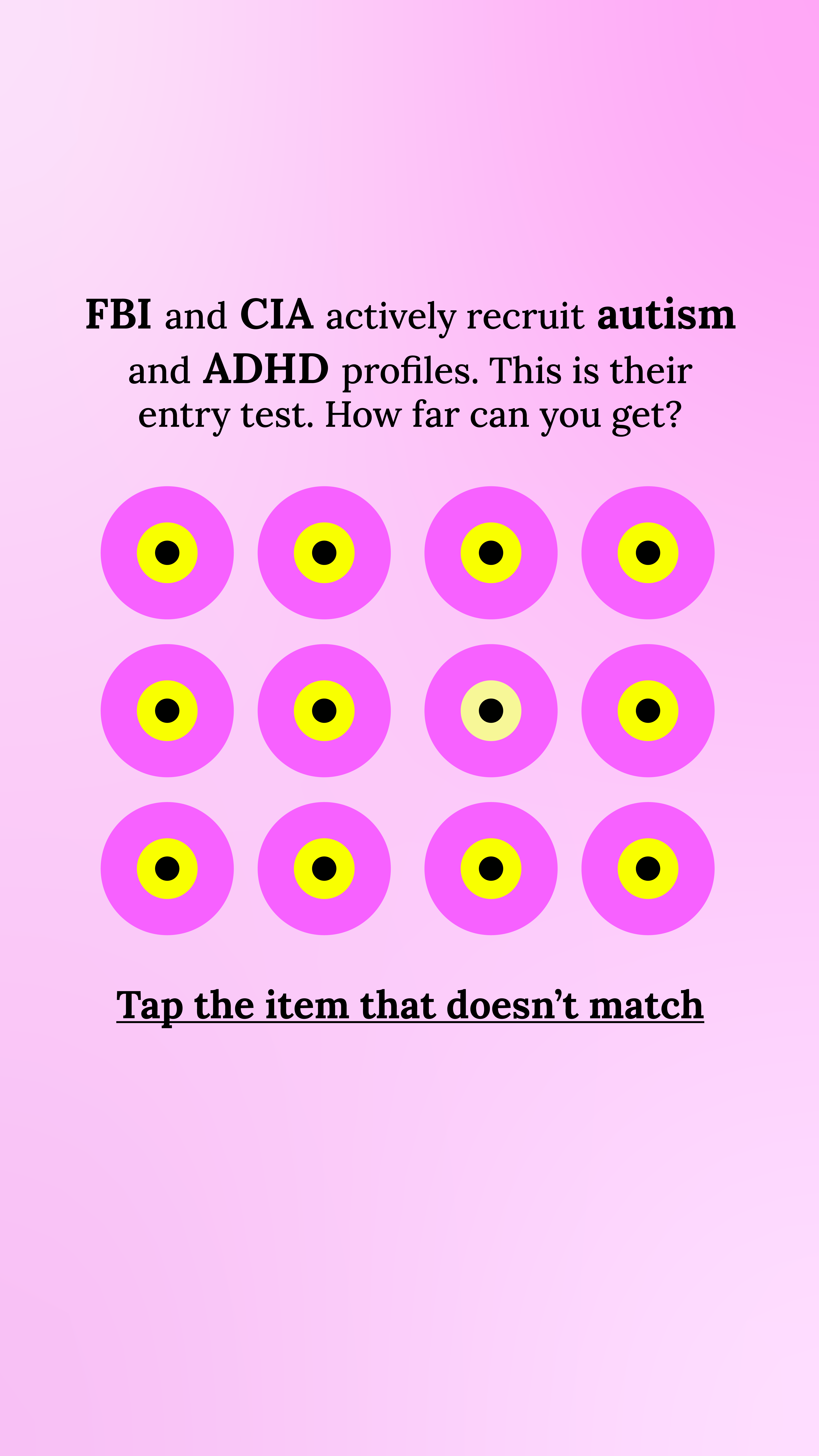 Brain Health Check Facebook ad