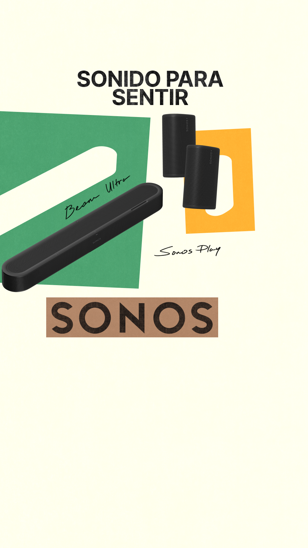 Sonos Facebook ad: Love the sound. Feel the system.