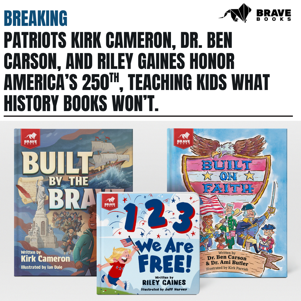 BRAVE Books Facebook ad