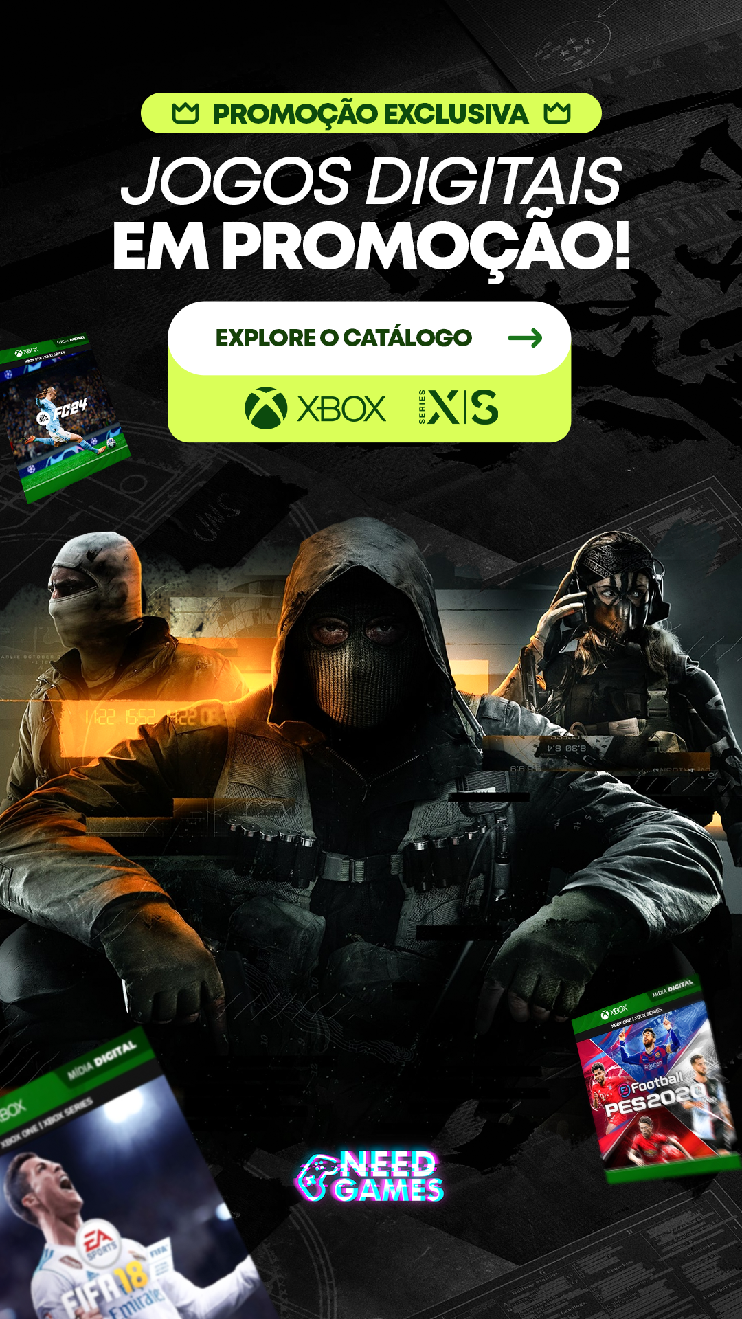 Need Games Facebook ad