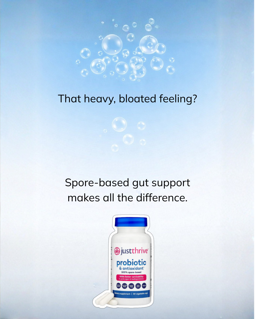 Just Thrive Facebook ad