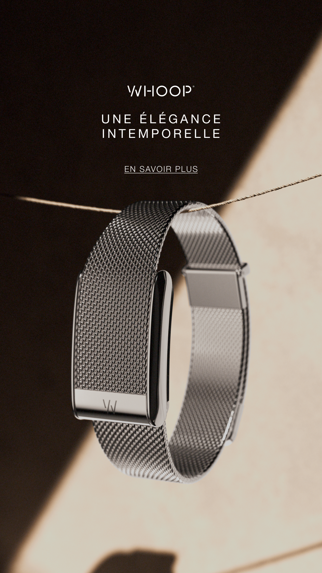 WHOOP Facebook ad: Comprenez votre corps
