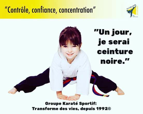 Karaté Sportif Lebourgneuf Facebook ad: Le Karaté c’est l’art de combattre la vie…