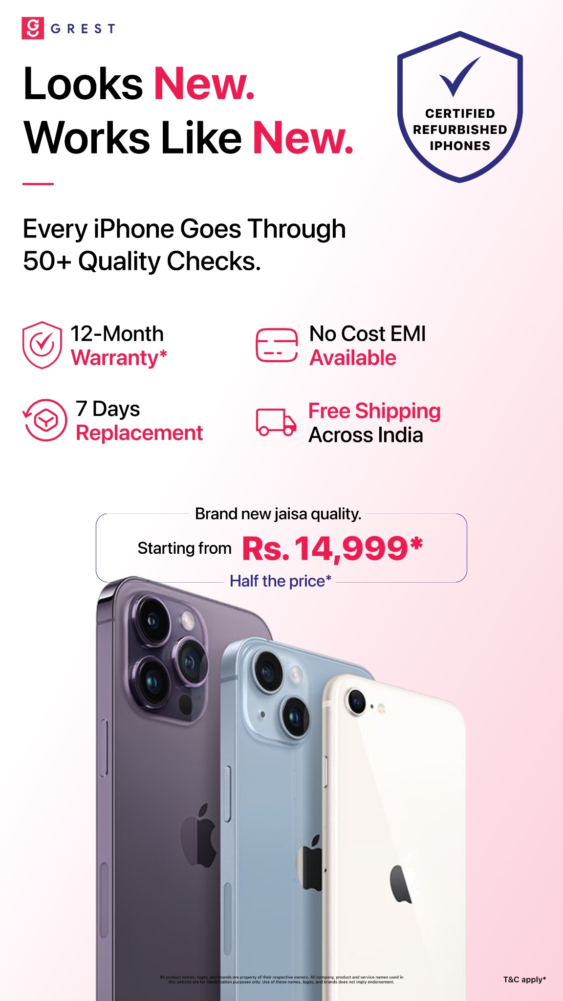 Grest India Facebook ad from Aug 8, 2026