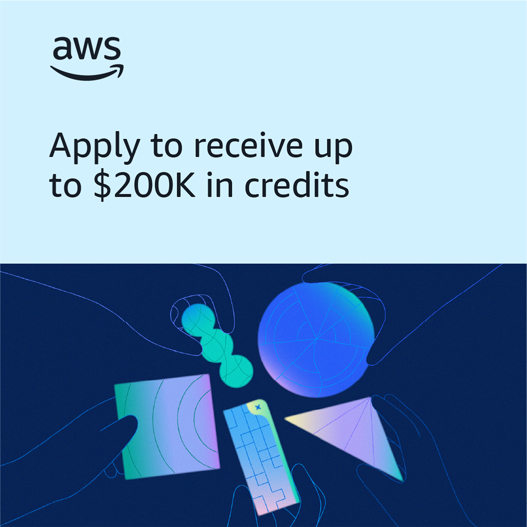 AWS Startups Facebook ad