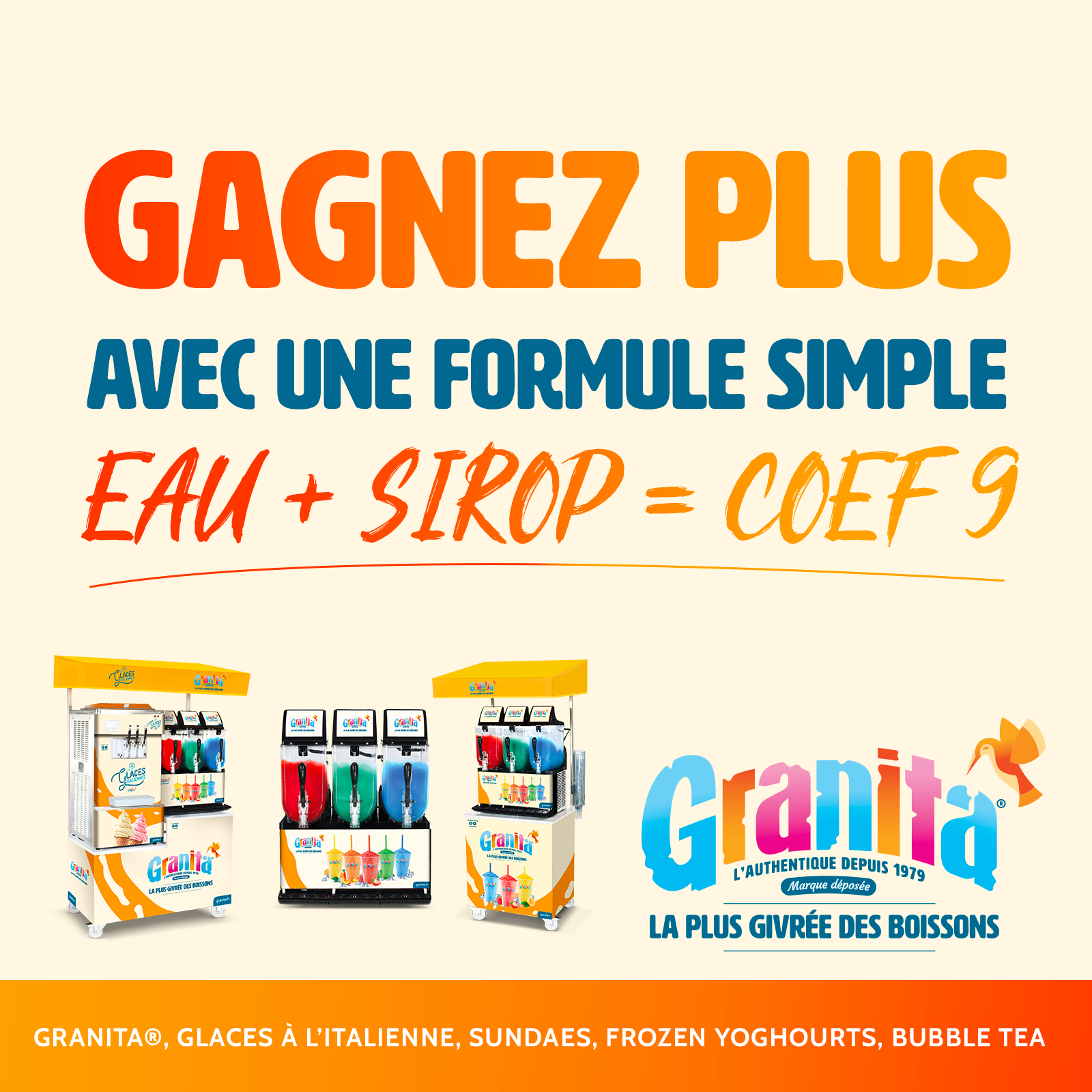 Granita France Facebook ad