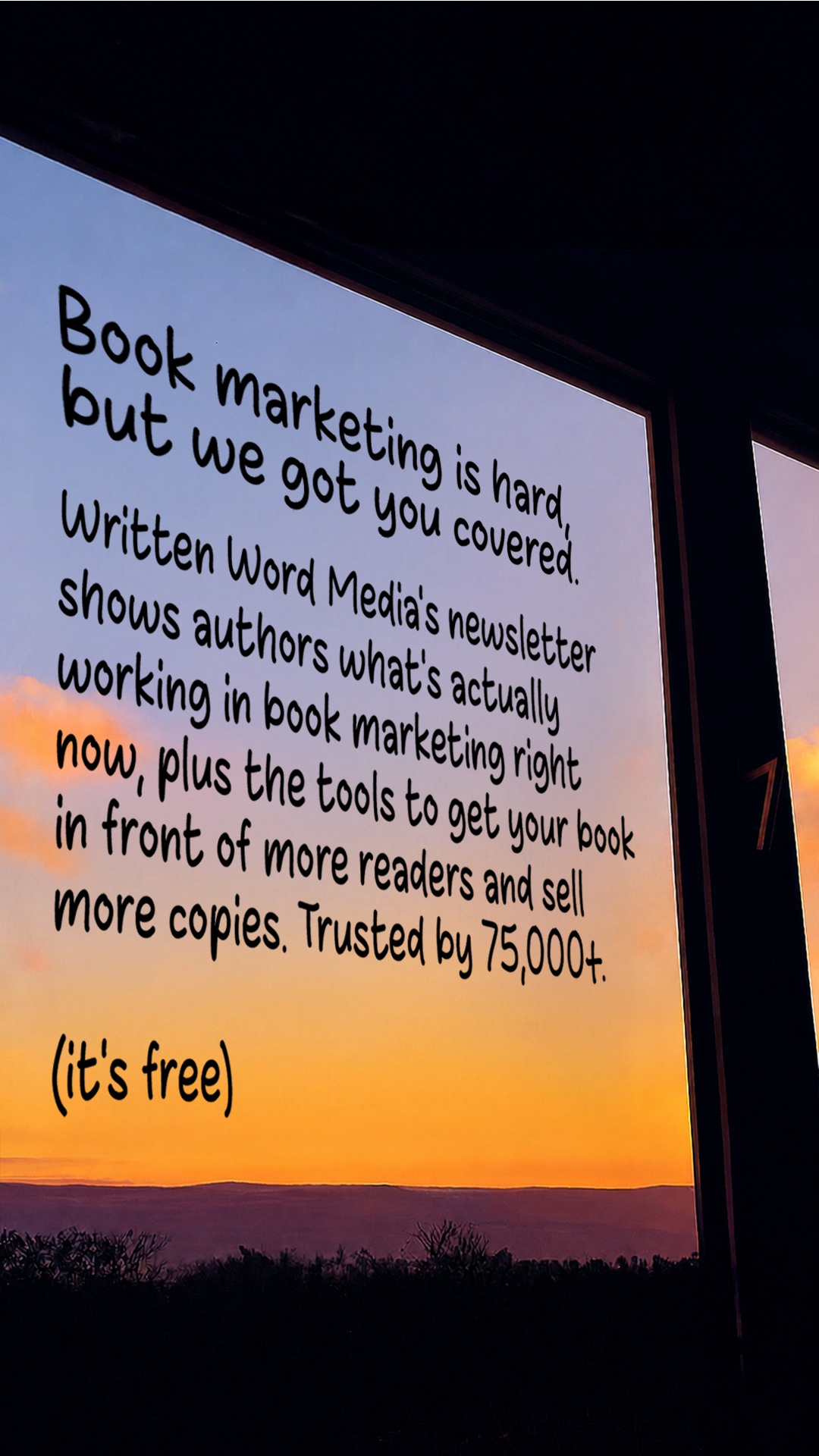 Written Word Media Facebook ad