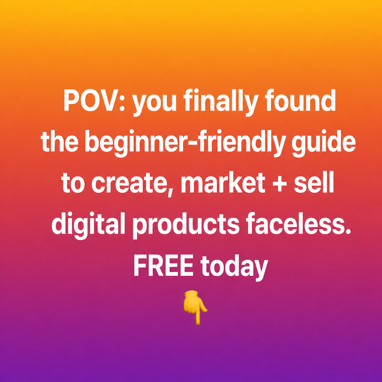 Faceless Profit Facebook ad