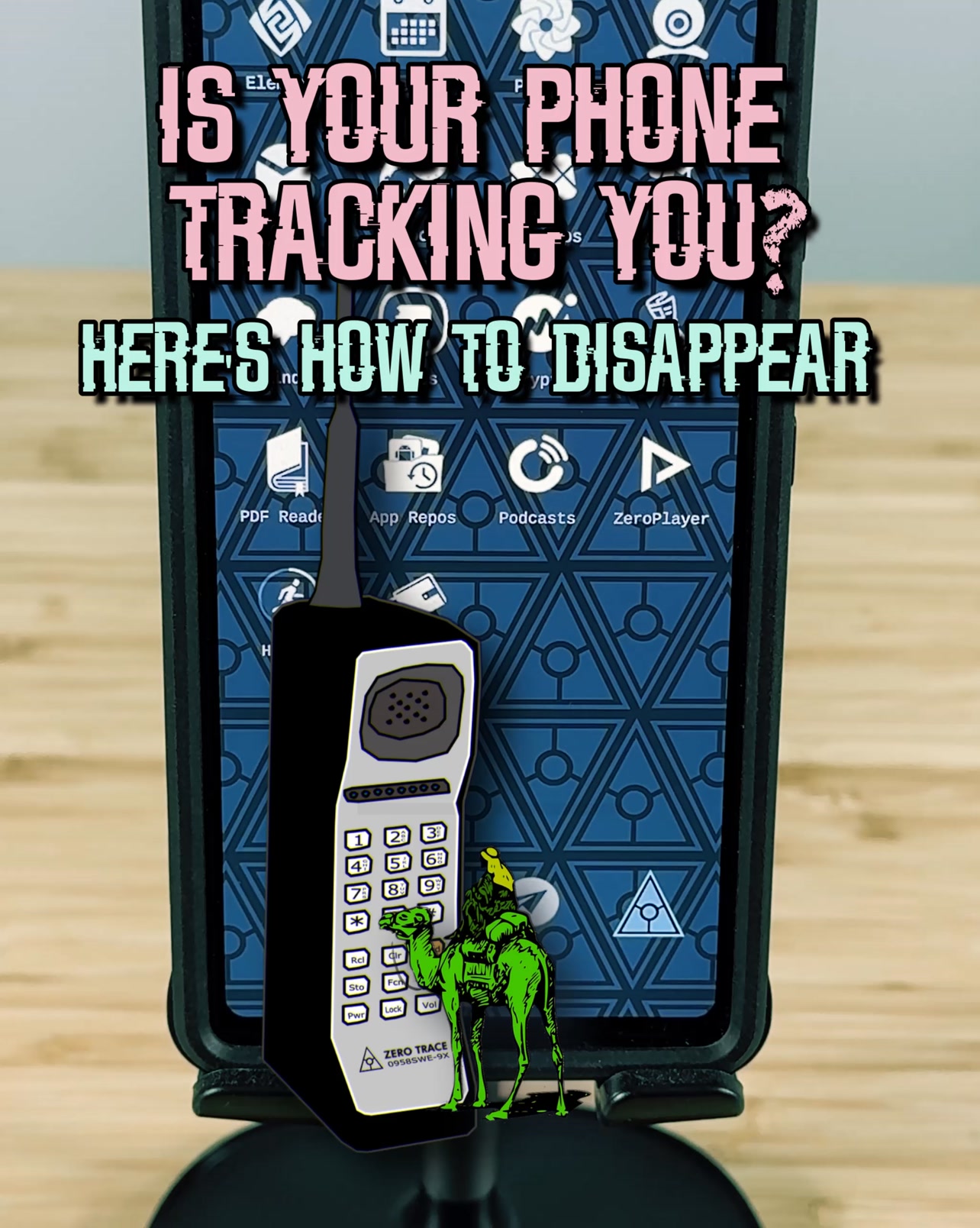 Zero Trace Project Facebook ad: Zero Trace Phone