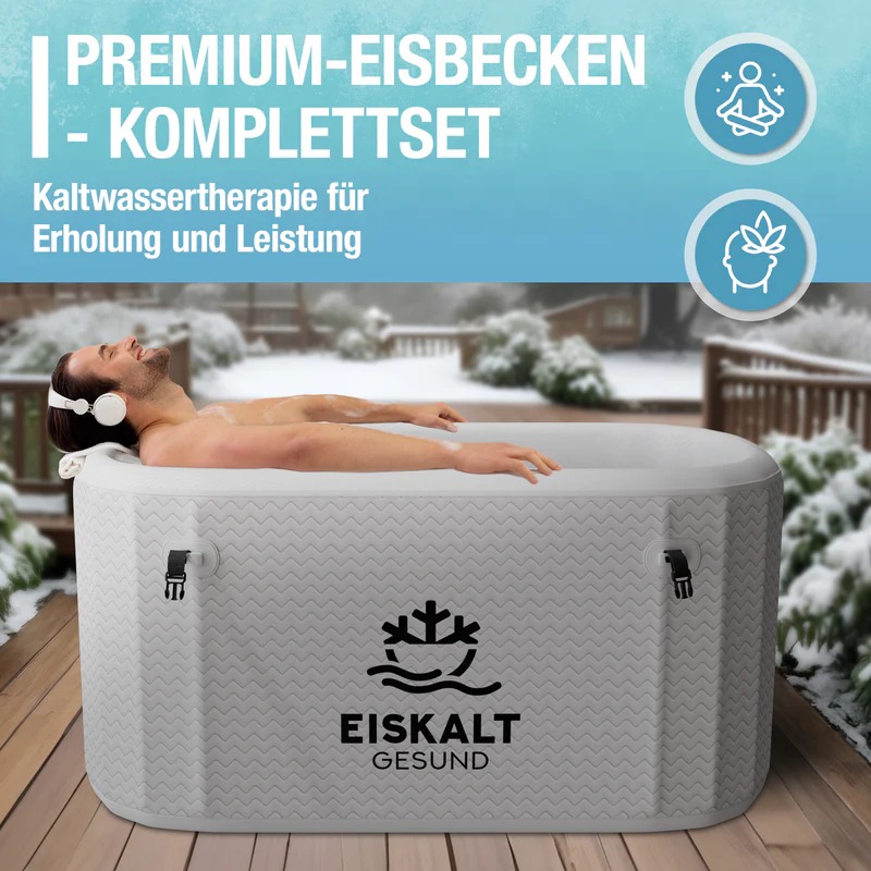 Sinob Facebook ad: Hol dir dein Eisbad mit den Sinob Deals…