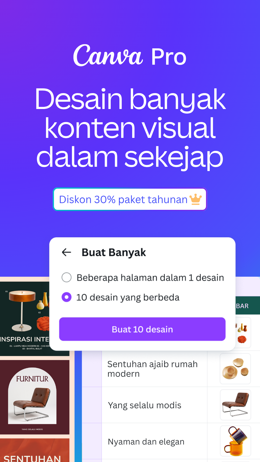 Canva Facebook ad