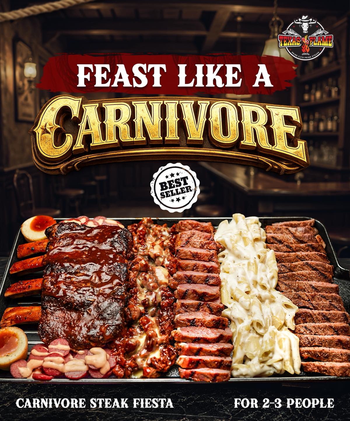 Texas Flame Facebook ad: Are you ready to conquer the BEST SELLER?