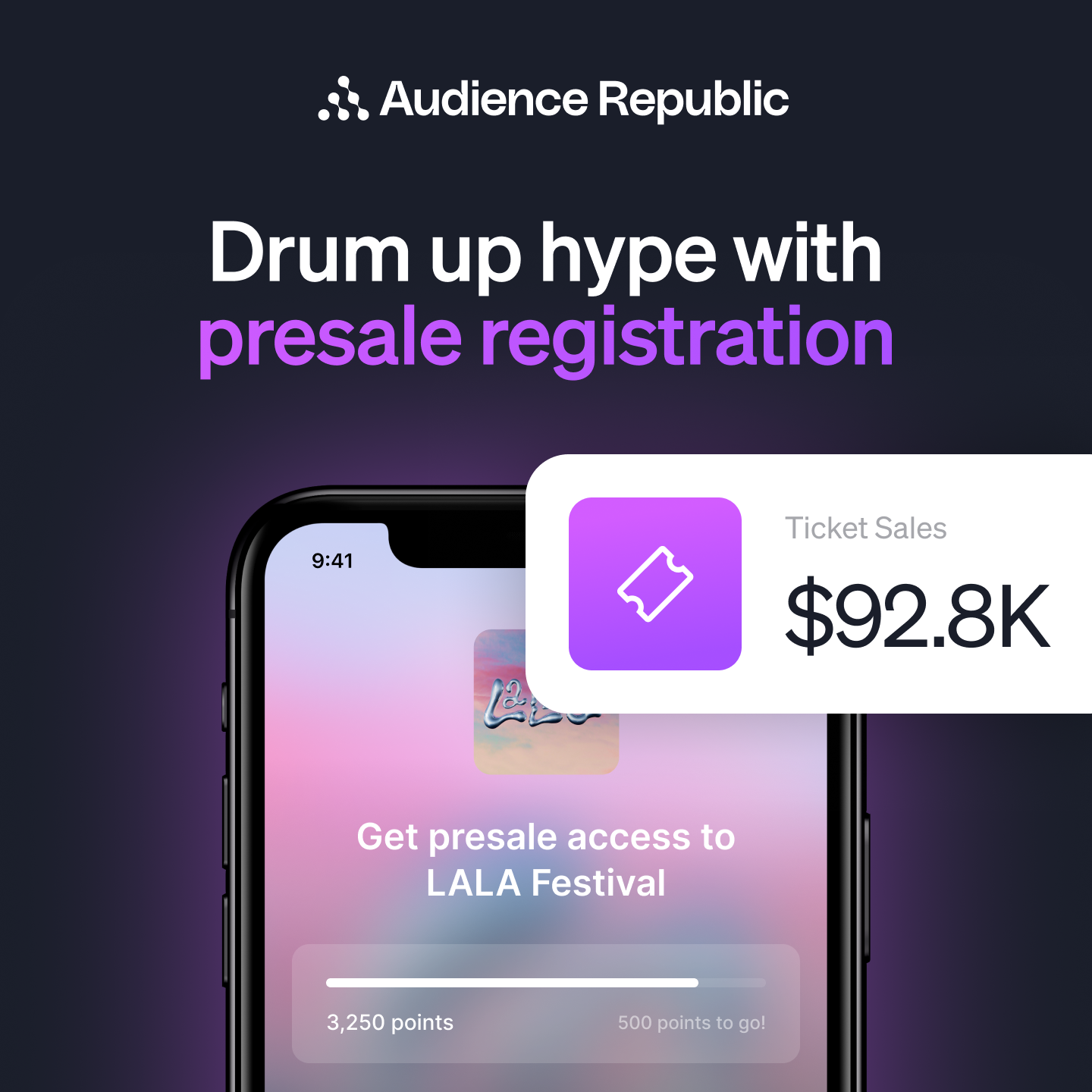 Audience Republic Facebook ad from Sep 13, 2026