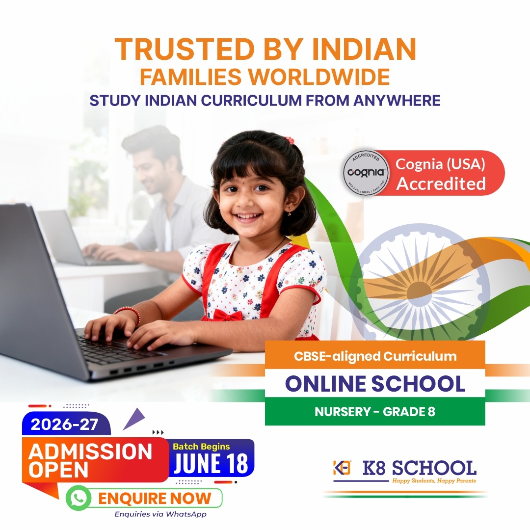 K8 School Facebook ad