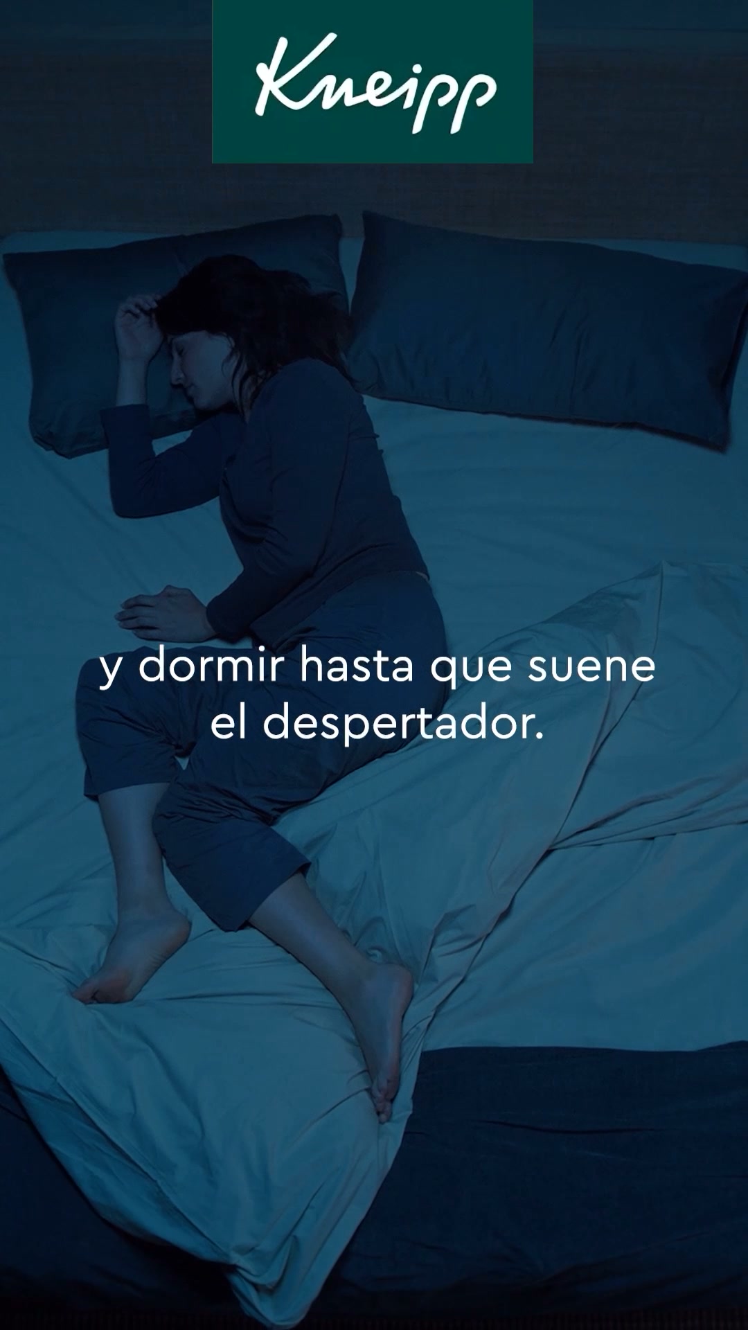Kneipp Facebook ad: Dormir es un placer
