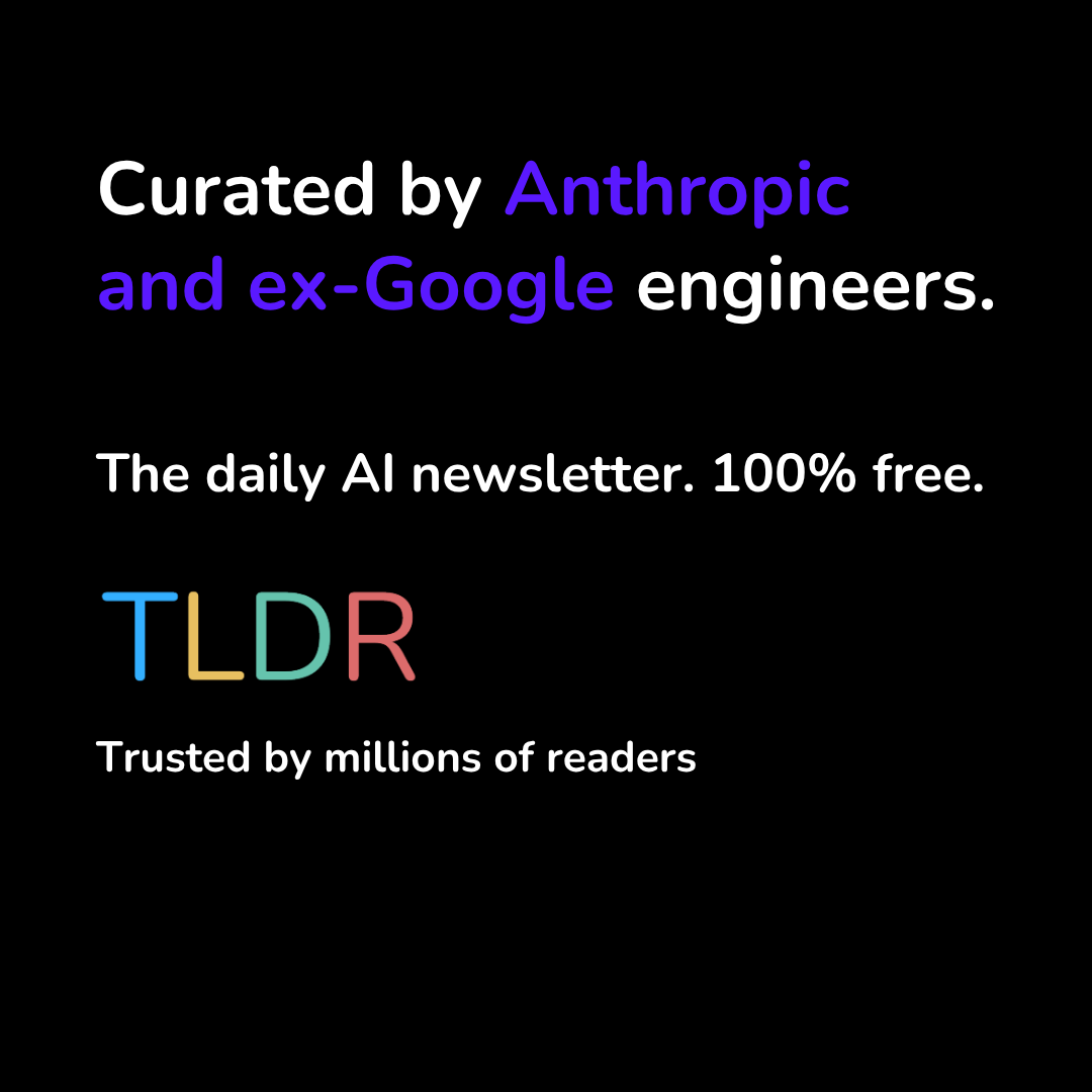 TLDR Newsletter Facebook ad